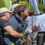 怒吼組工會!行政院代表快閃 消防員悲吼:學長死在裡面了
